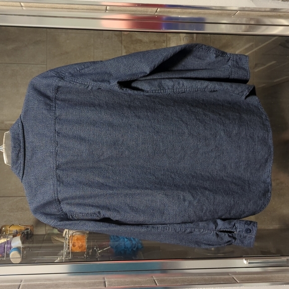 Men's Rainforest Blue Knit Shirt - Picture 3 of 7